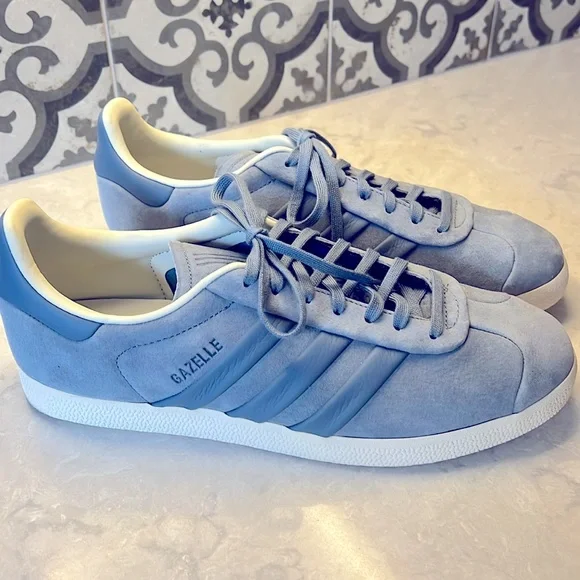 adidas gazelle silver green womens adidas Gazelle 'Royal Blue Energy Green' main image 0